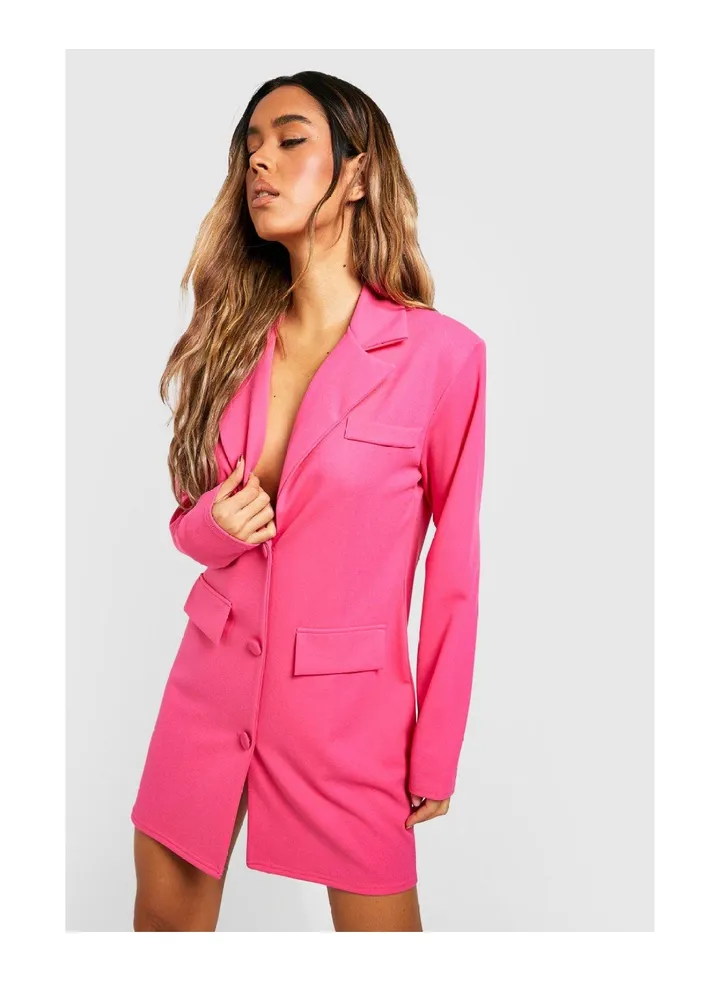 Boxy Oversized Blazer Dress