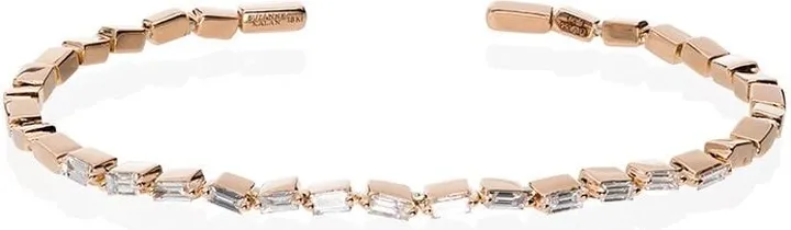 Fireworks 18kt rose gold diamond cuff