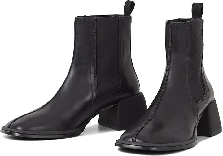 Vagabond Shoemakers Ansie Leather Bootie (Black) Women's Boots