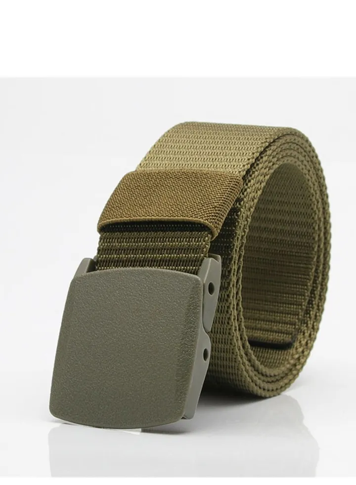 Outdoor Military Training Belt For Male And Female Students 123cm Green