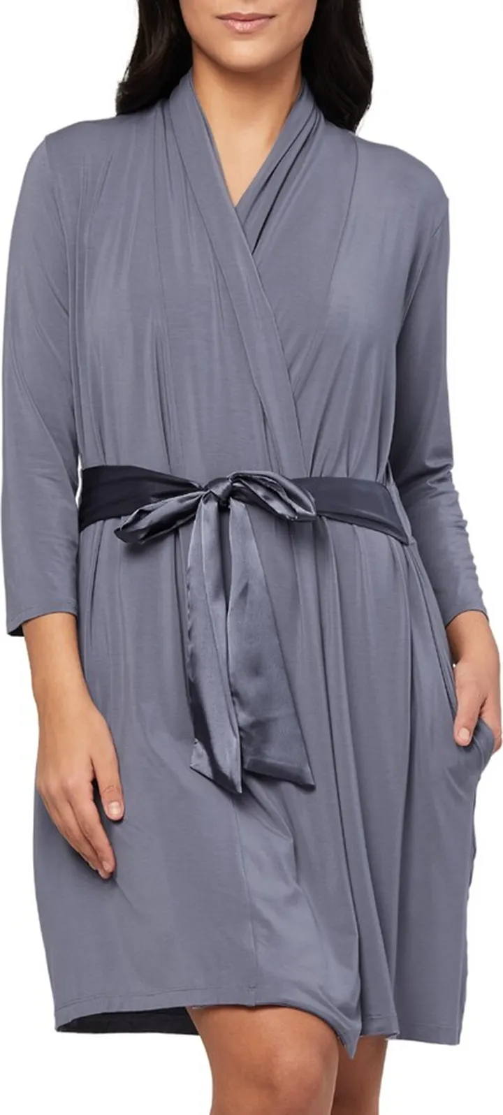 Iconic Silk Tie Robe