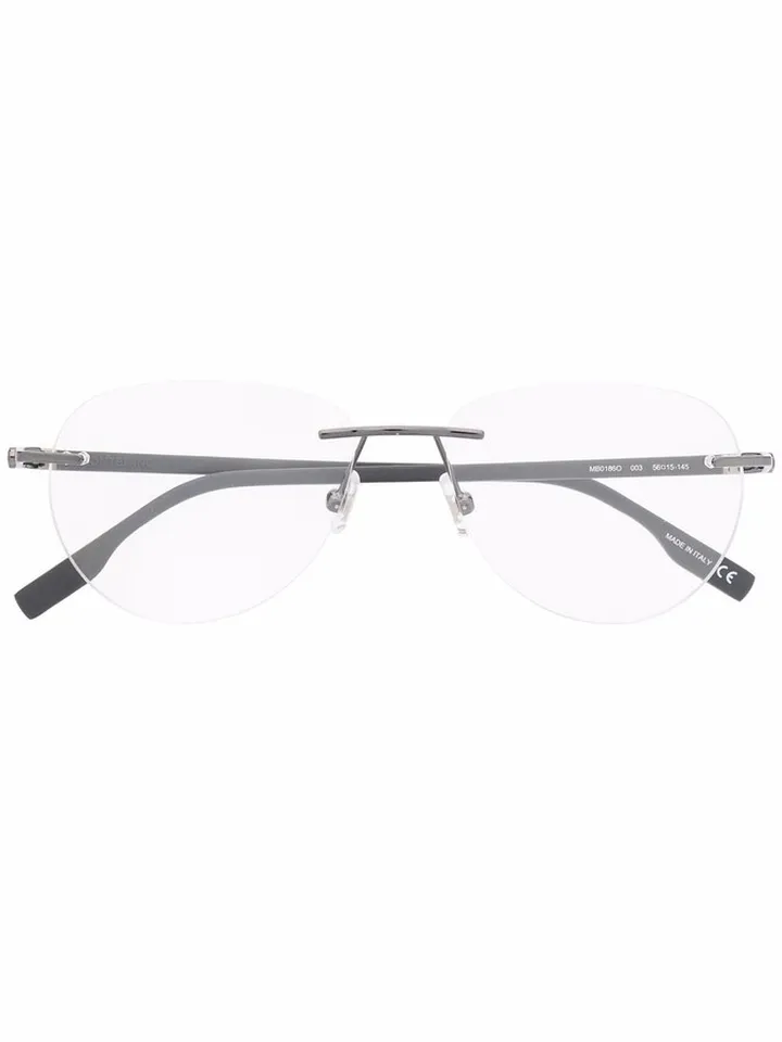 Frameless Round-Frame Glasses