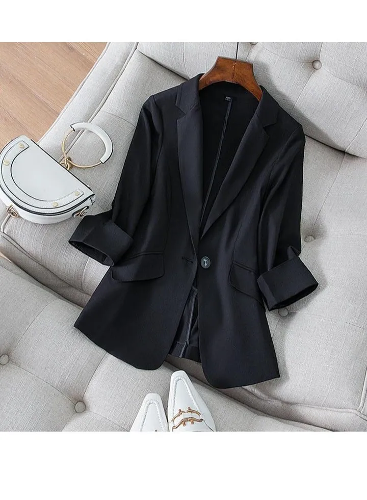 New Blazer Slim Fit Suit Women's Top