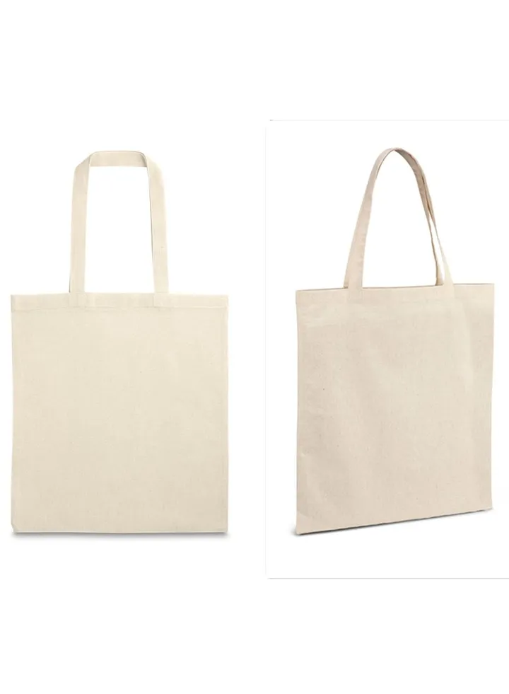Pack of 2pcs 150gsm cotton canvas bag