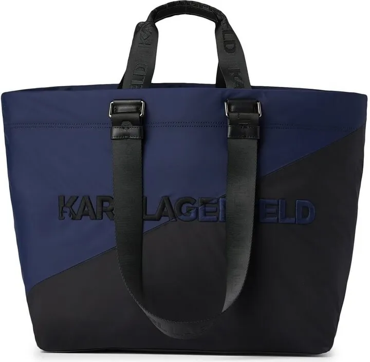 x Cara Delevingne logo-embroidered tote bag