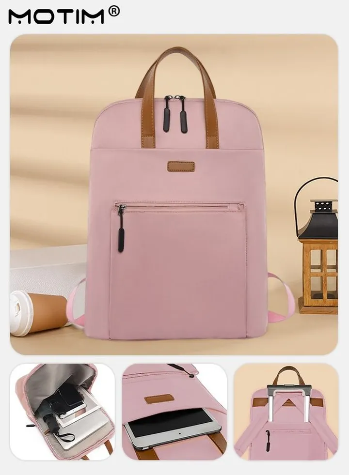 Laptop Backpack for 13.3 Inch Laptop Women Travel Computer Backpack Business Travel Professional Work College Bag Aesthetic for Suitcase Handle Casual Daypack Backpacks