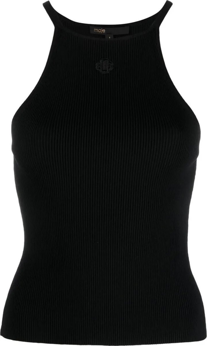 Ribbed-Knit Vest Top