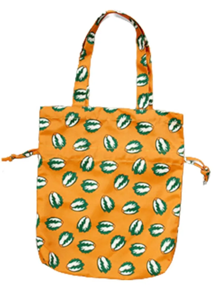 Chinese Cabbage Print Shopping Bag (Yellow)