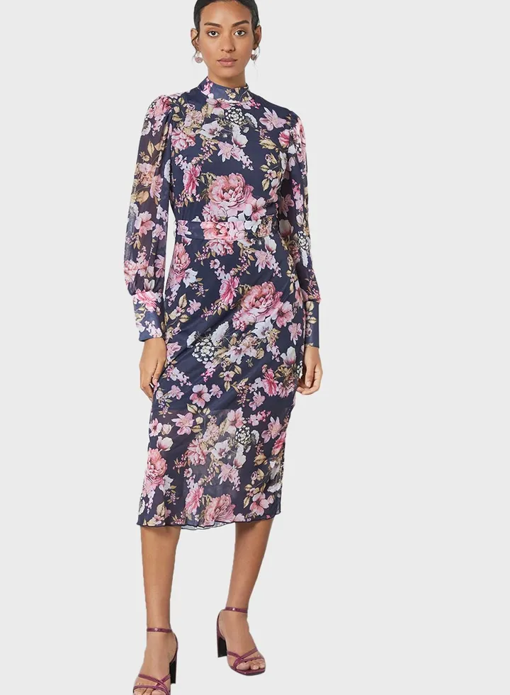 Floral Print Dress