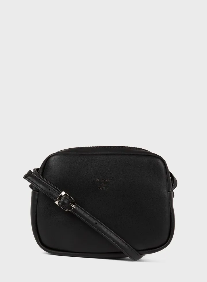Zip Over Crossbody Bag