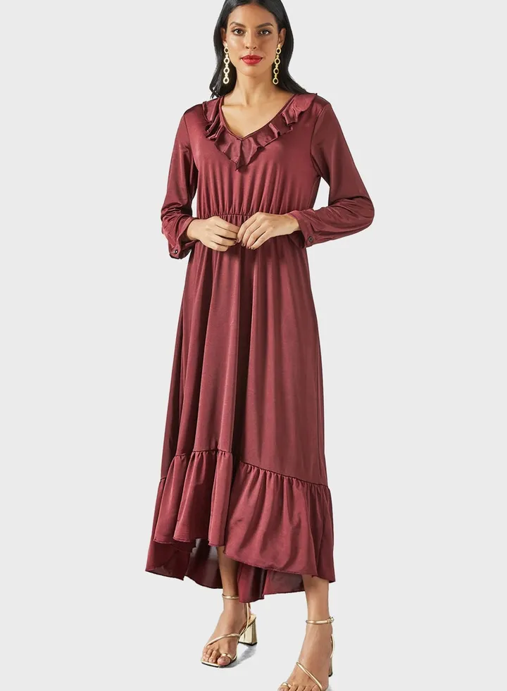Puff Sleeve Dress