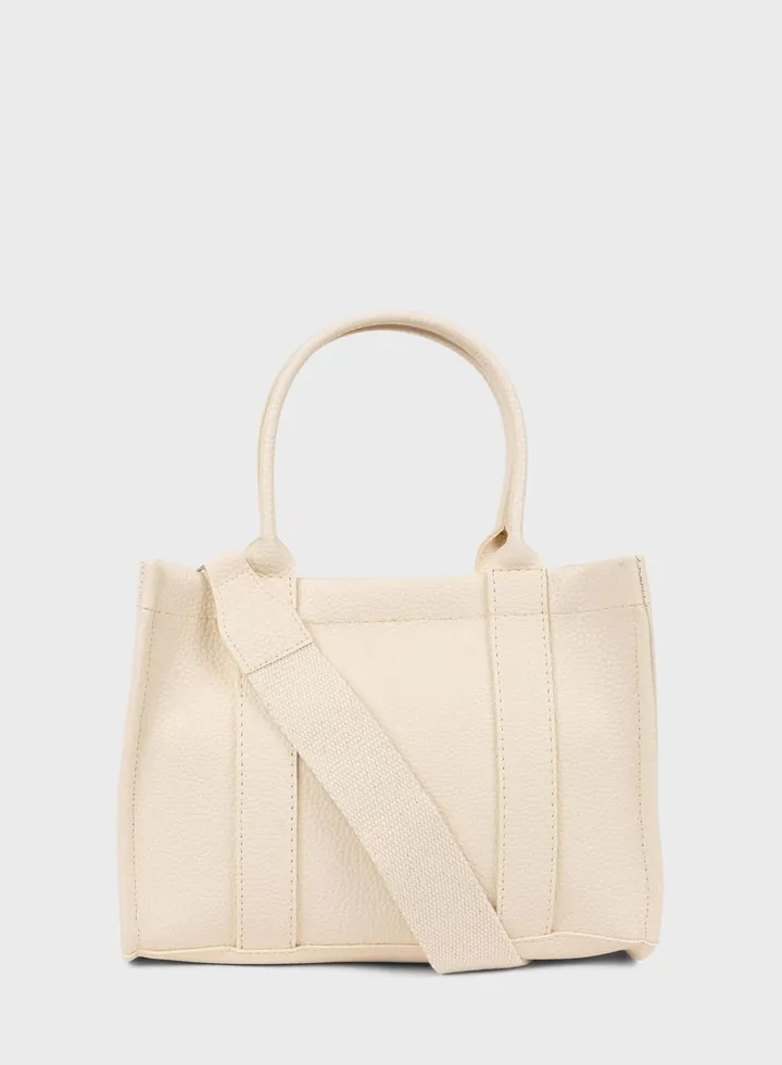 Faux Leather Hand Bag