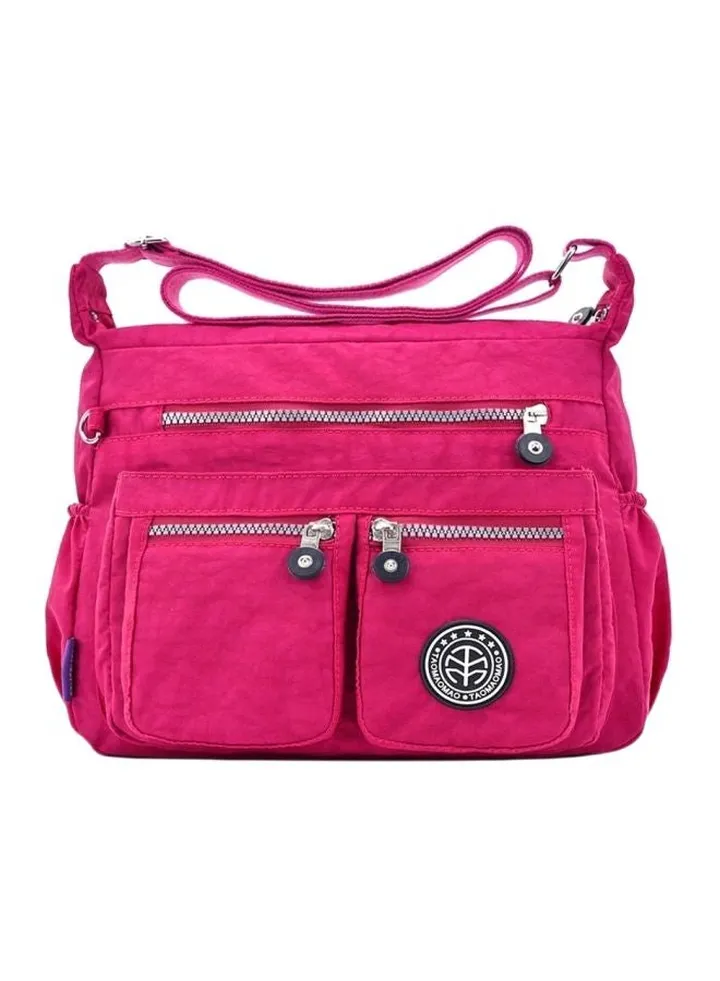 Waterproof Crossbody Bag Pink