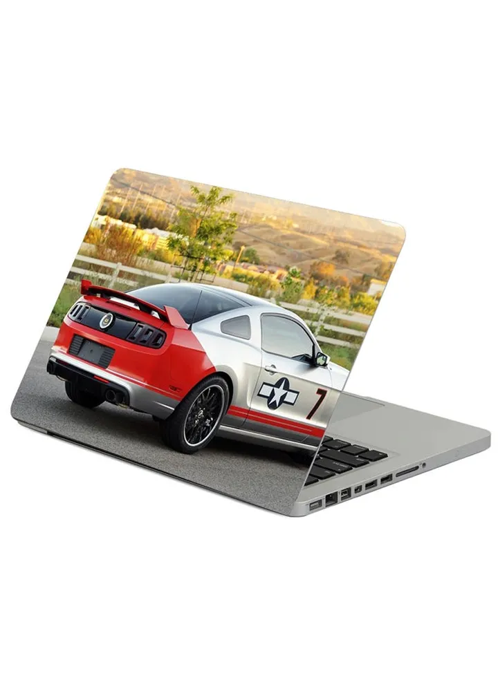 Ford Mustang Gt Printed Laptop Sleeve Multicolour