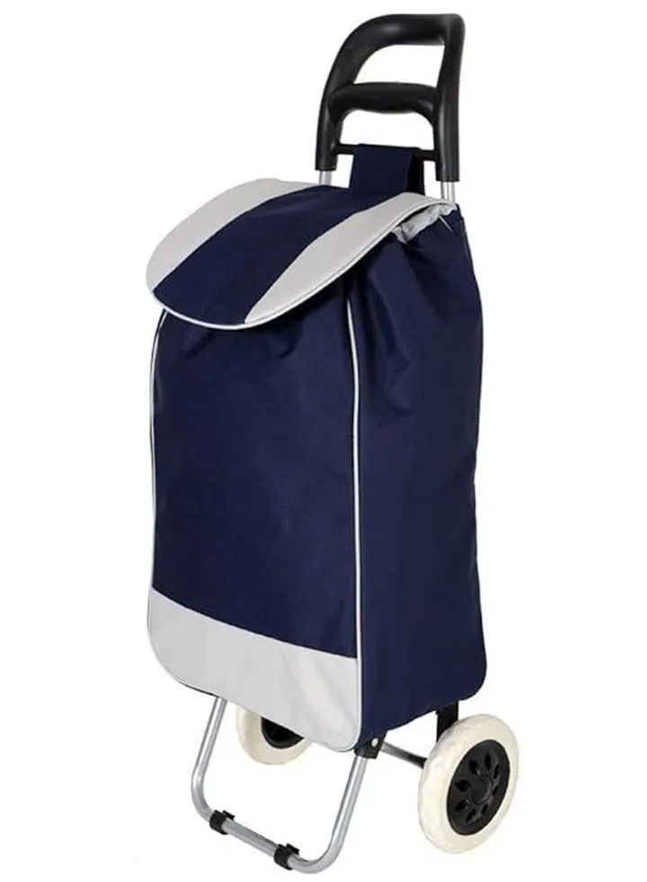 Cart Shopping Trolley Bag Folding Shopping Cart Collapsible Trolley Bag