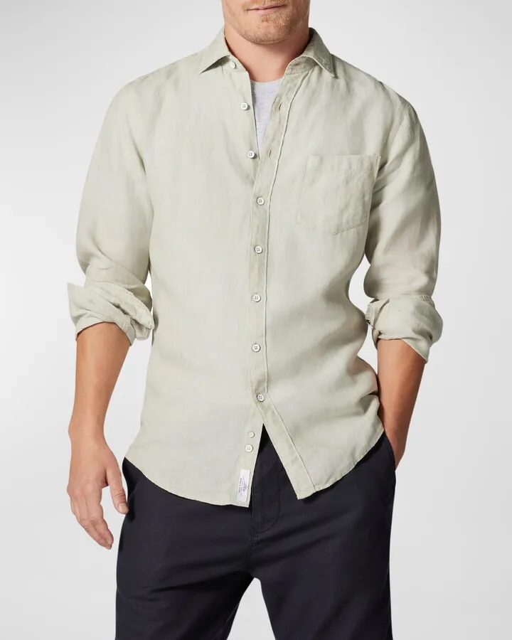 Men's Coromandel Long-Sleeve Woven Shirt