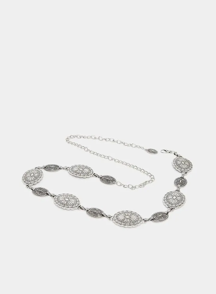 Textured Coin Belt