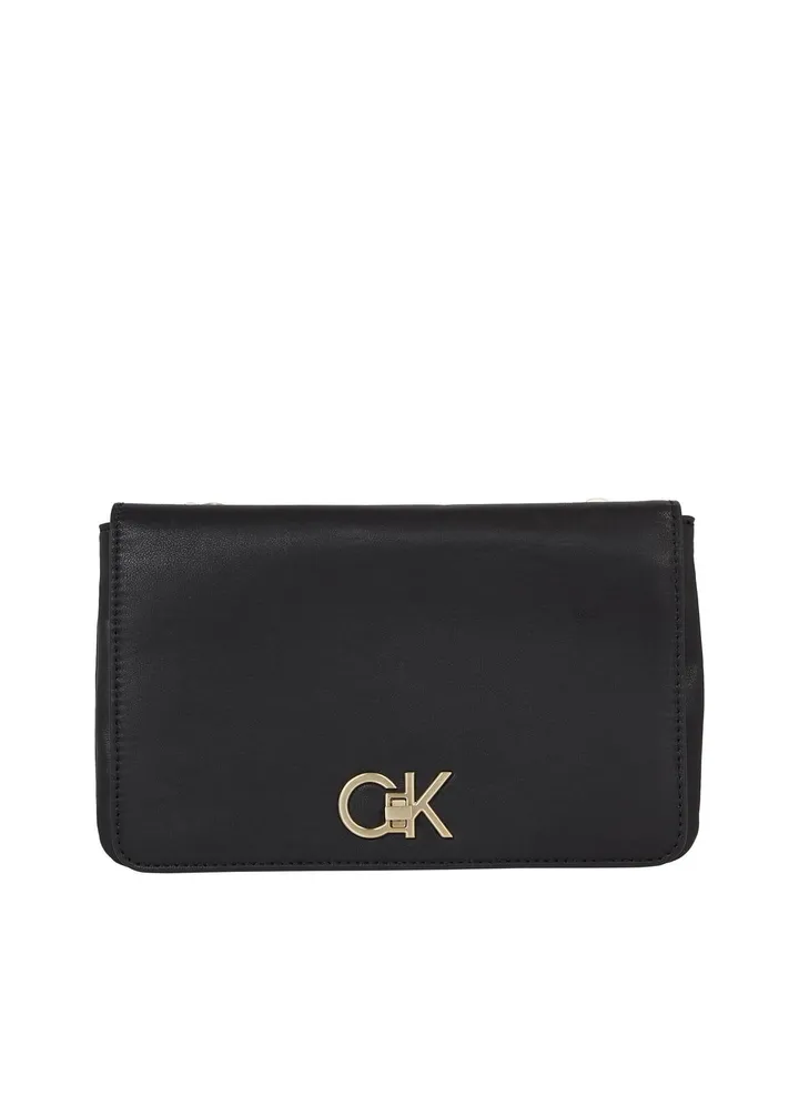 Women's Slim Crossbody Bag, Black