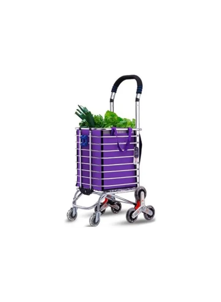 8 Wheels Dual Purpose Shopping Trolley Bag With Seat