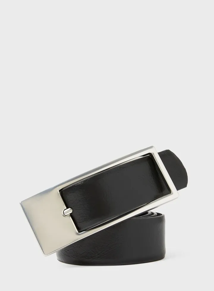 Faux Leather Belt