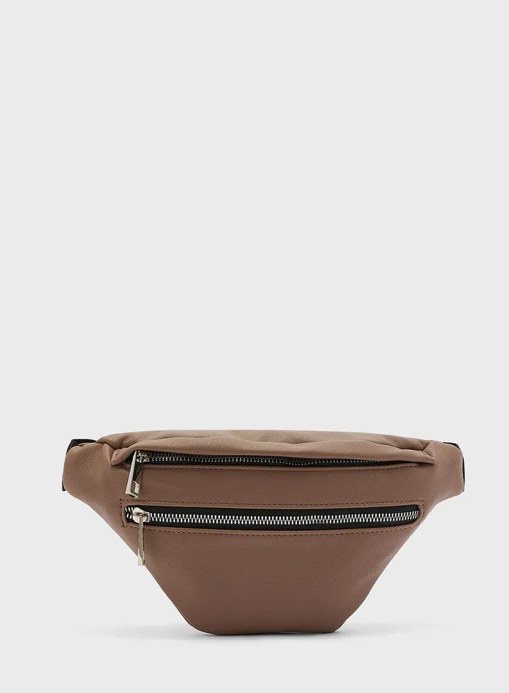 Faux Leather Waistpack