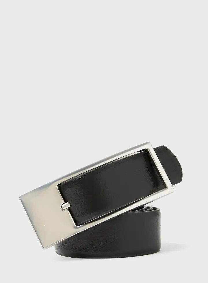 Faux Leather Belt