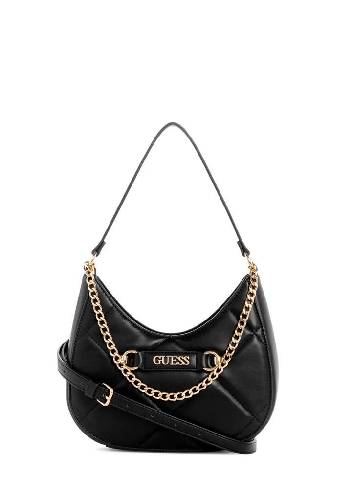 GUESS Lorlie Quilted Mini Shoulder Bag