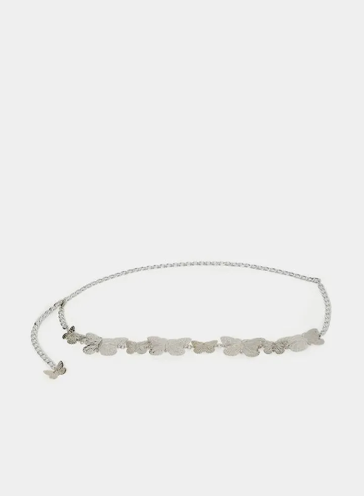 Butterfly Belly Chain with Lobster Clasp Closure