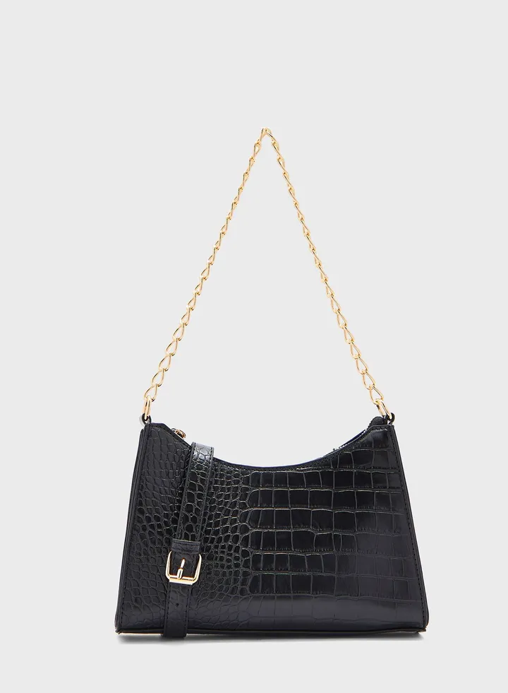 Pcjulia Croco Crossbody