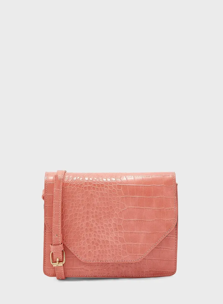 Snake Detail Crossbody