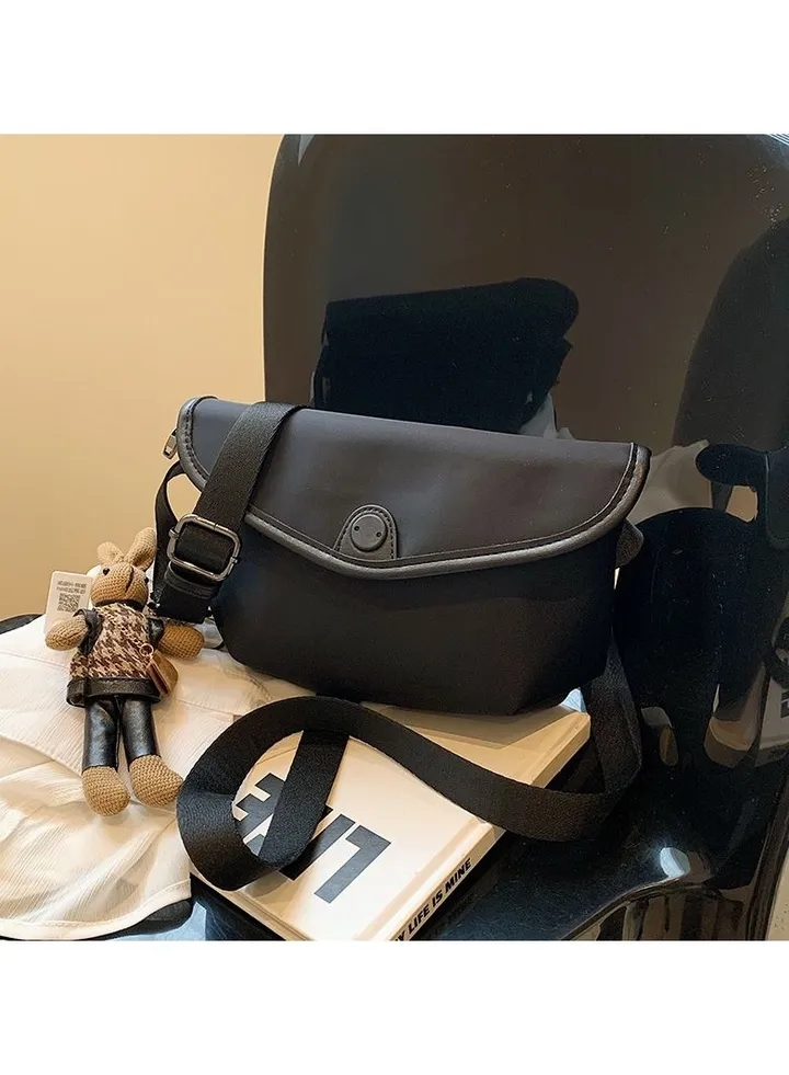 New casual fashion oxford cloth shoulder bag Crossbody Bag with bear Pendants