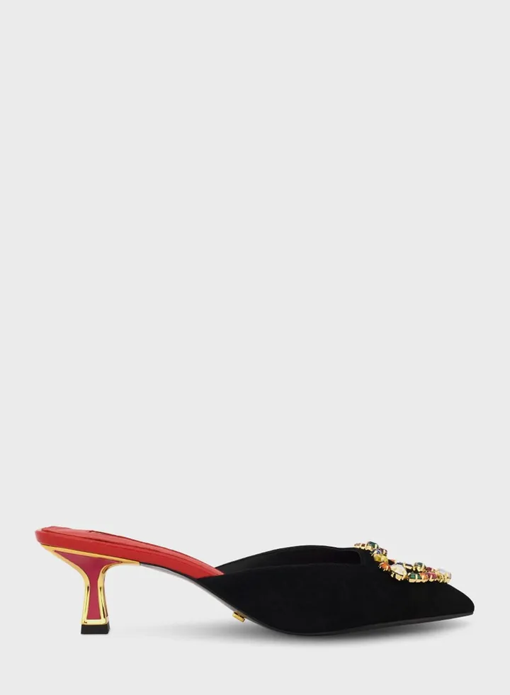 Zendy Low Heel Pumps