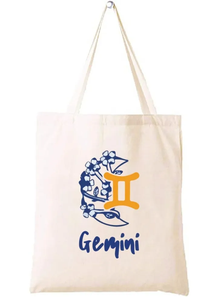 Zodiac Design Eco-Friendly Cotton Bag - Reusable Tote for Astrology Fans - Gift for Astrology Lovers - Perfect for Shopping and Grocery Bags - Tote Bags for Women