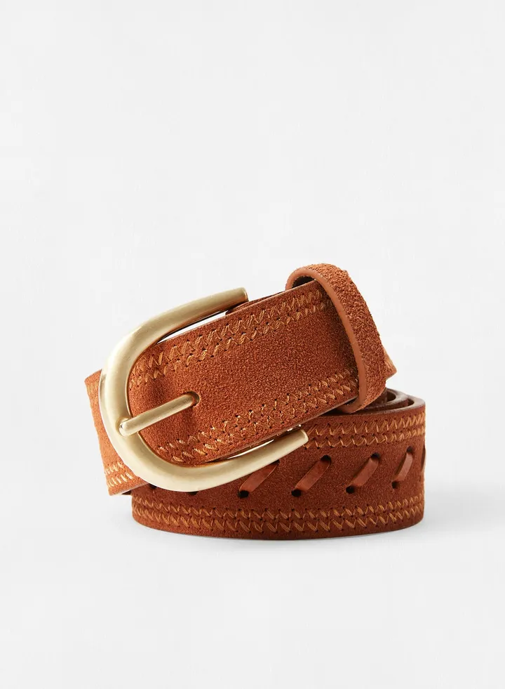 Leather Belt Brown