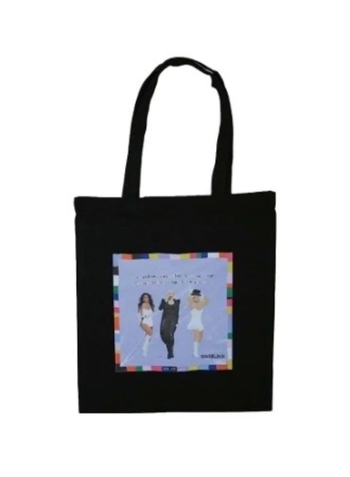Cotton Tote Bag Music Station Always Play 15" X 16" Tote Bag/Shopping/Shoulder Bag