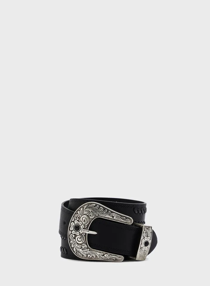 Pearl Buckle Belt