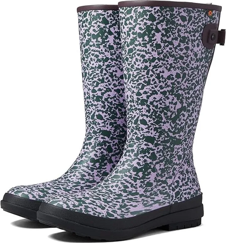 Bogs Amanda II Tall - Spotty (Burgundy Multi) Women's Shoes