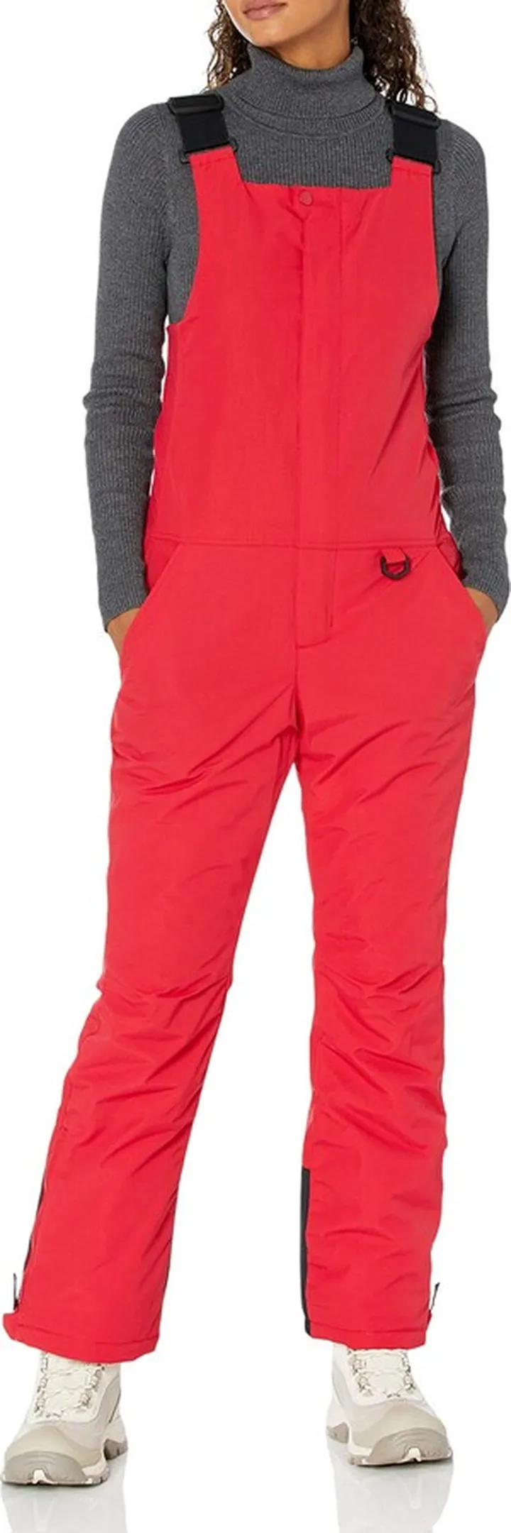 Amazon Essentials Women's Water-Resistant Full-Length Insulated Snow Bib (Available in Plus Size)