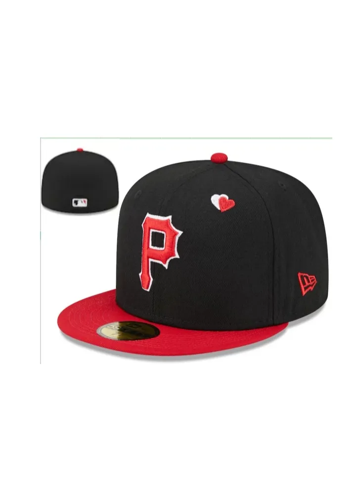 NEW York 3D Embroidered Fitted Baseball Team Cap with Closed Back for Sun Protection57.7cm