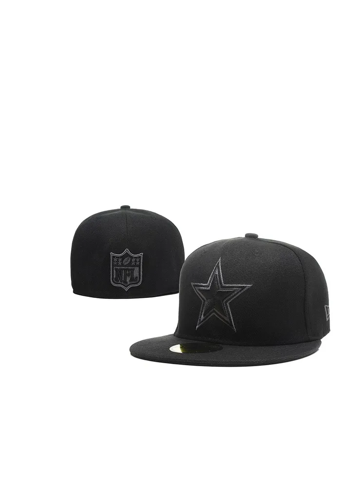 NEW ERA 3D Embroidered Fitted Baseball Team Cap with Closed Back for Sun Protection-55.8CM