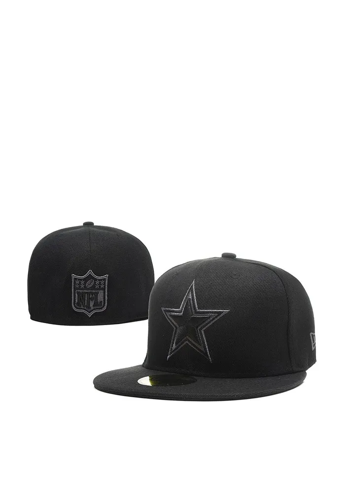 NEW ERA 3D Embroidered Fitted Baseball Team Cap with Closed Back for Sun Protection-60.6CM