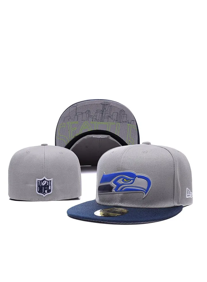 NEW ERA 3D Embroidered Fitted Baseball Team Cap with Closed Back for Sun Protection-59.6CM