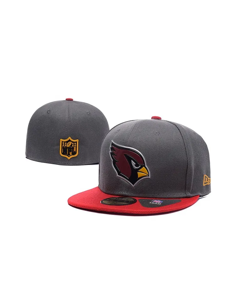 NEW ERA 3D Embroidered Fitted Baseball Team Cap with Closed Back for Sun Protection-61.5CM