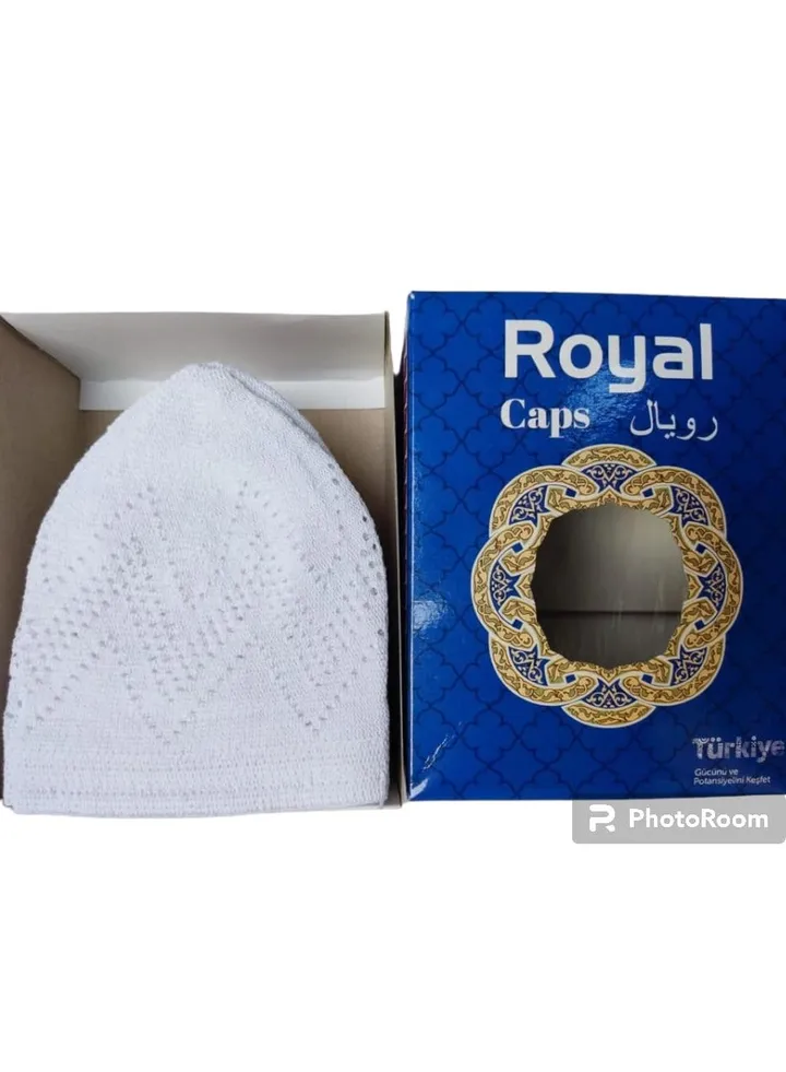 Turkish Free size prayer caps (12pieces)