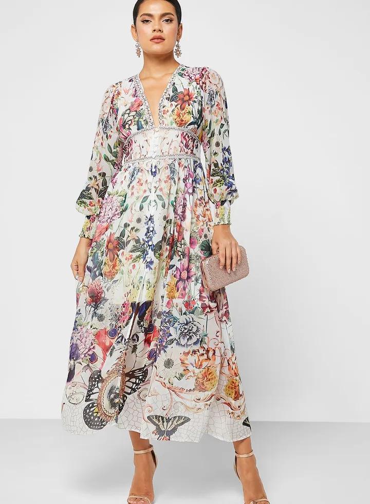 Floral Print Dress