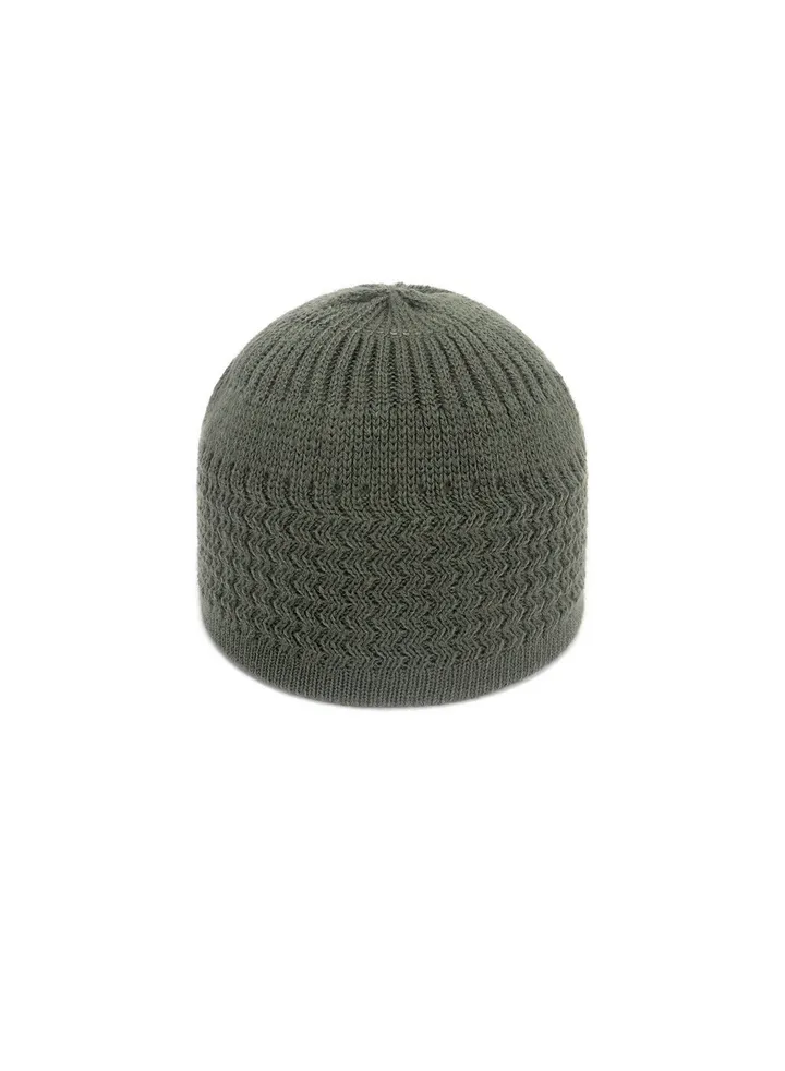 Islamic Kufi Hat, Crochet Knitted Muslim Prayer Skull Cap for Men Woman