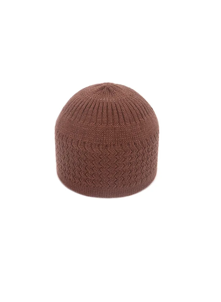 Islamic Kufi Hat, Crochet Knitted Muslim Prayer Skull Cap for Men Woman
