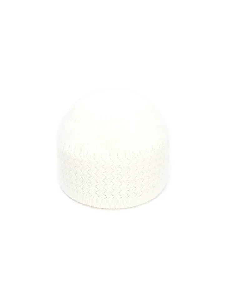 Islamic Kufi Hat, Crochet Knitted Muslim Prayer Skull Cap for Men Woman