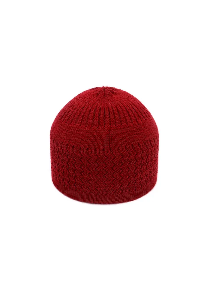 Islamic Kufi Hat, Crochet Knitted Muslim Prayer Skull Cap for Men Woman
