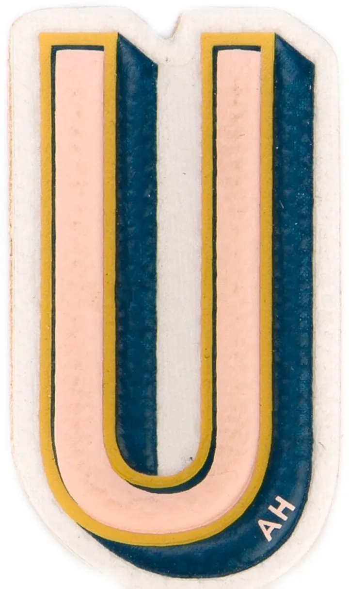 'U' sticker